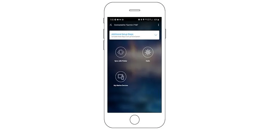 Wi-Fi соединение и приложение ActiveCaptain