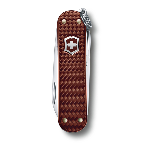 Нож-брелок Victorinox Classic SD Precious Alox, 58 мм, 5 функций, "Hazel Brown" (подар. упаковка) 0.6221.4011G от прозводителя Victorinox