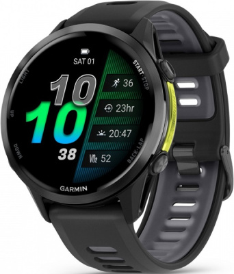 Garmin Forerunner 970 - | Black with Amp Yellow