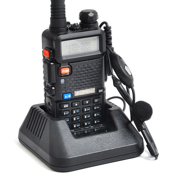 Baofeng UV-5R (Black) 5 Вт Портативная радиостанция VHF/UHF (136-174 МГц; 400-520 МГц) MT269 от прозводителя Baofeng