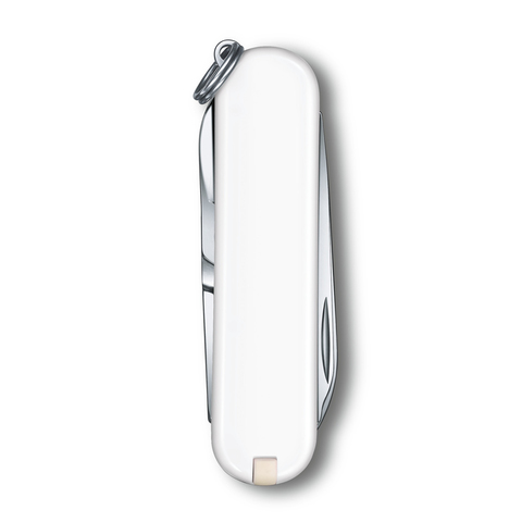 Нож-брелок Victorinox Classic SD Colors, 58 мм, 7 функций, "Falling Snow" 0.6223.7G от прозводителя Victorinox