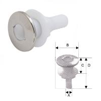 Стакан дренажный 1" с клапаном, пластик 3411-2104 от прозводителя CIM