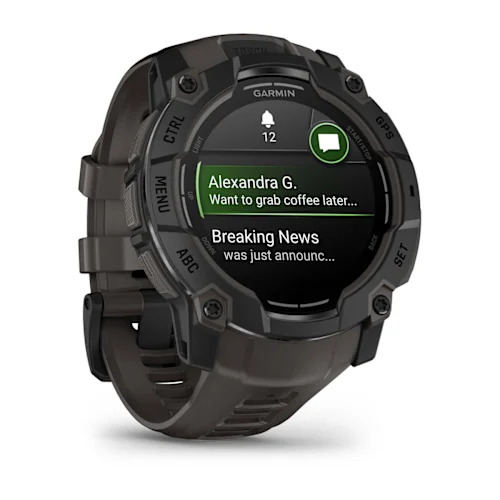 GARMIN  Instinct 3 – 50 mm, AMOLED, Tactical Black with Black Band 010-03020-90 010-03020-90 от прозводителя Garmin
