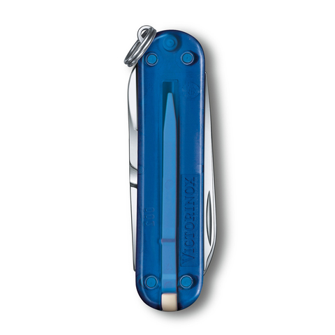 Нож-брелок Victorinox Classic SD Colors, 58 мм, 7 функций, "Deep Ocean" 0.6223.T2G от прозводителя Victorinox