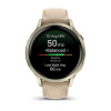 Garmin Venu 4 - 41 мм | Lunar Gold with Bone Silicone Band and Light Sand Leather Band