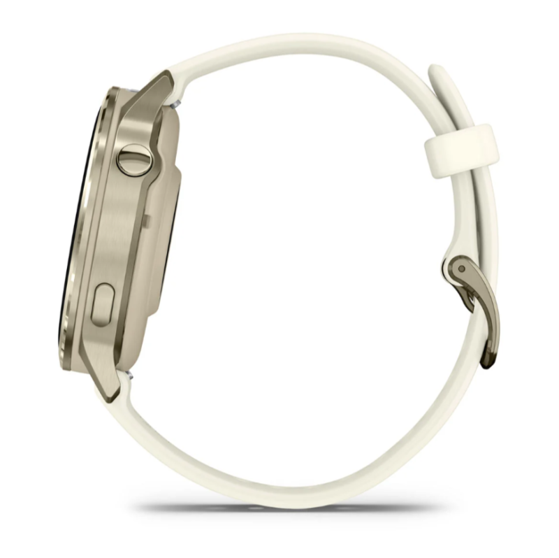 Garmin Venu 4 - 41 мм | Lunar Gold with Bone Silicone Band
