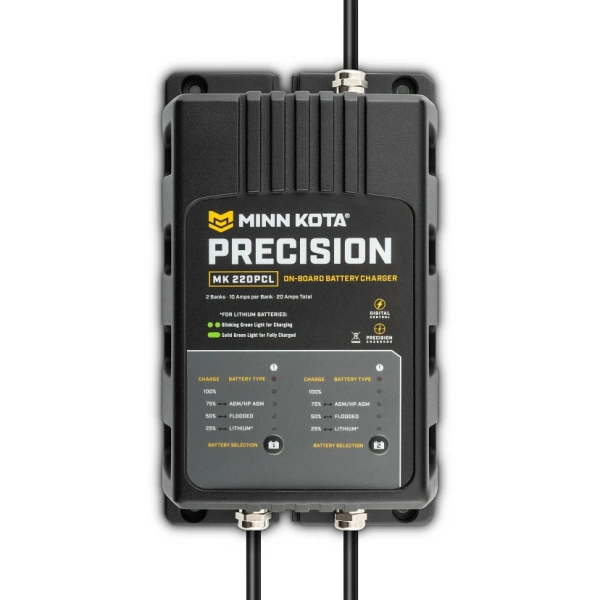 Precision Charger MK 220 PCL - 2 bank x 10 amps 1832201 от прозводителя Minn Kota