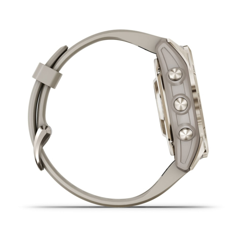 Garmin Epix Pro (Gen 2) - 42 мм SAPPHIRE | Soft Gold with Light Sand Band