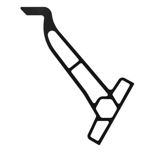 Raptor Jack Plate Adapter Bracket - Port, 5" Setback, 4" Rise, Black 1810381 от прозводителя Minn Kota