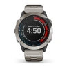Garmin Quatix 6 - 47 мм Standard Edition | Grey with Captain Blue Band
