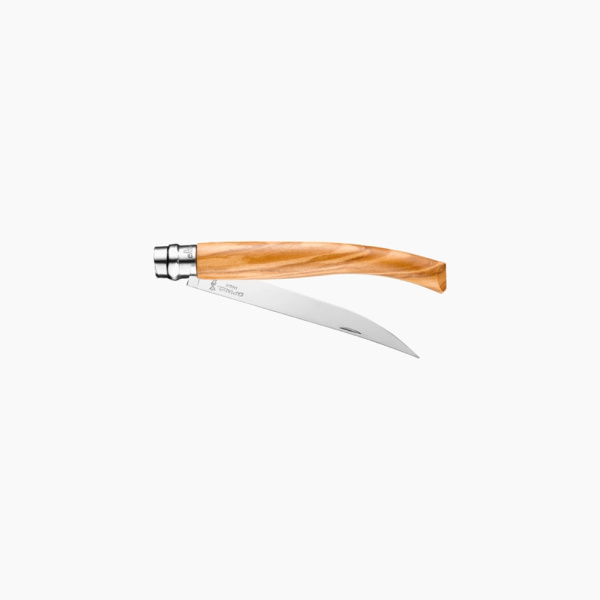 Нож филейный Opinel №12, нержавеющая сталь, рукоять оливковое дерево 002564 от прозводителя Opinel