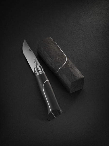 Нож Opinel №8 Ellipse, рукоять африканское дерево с алюминиевой вставкой, футляр, 002347 002347 от прозводителя Opinel