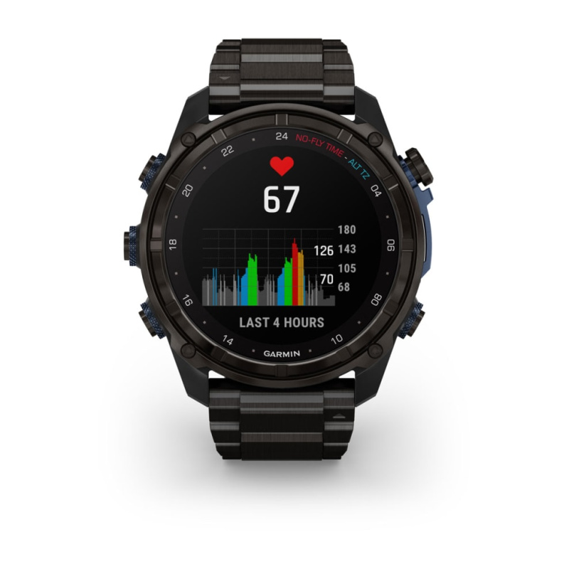 Garmin Descent Mk3i - 51 мм | Carbon grey DLC titanium band