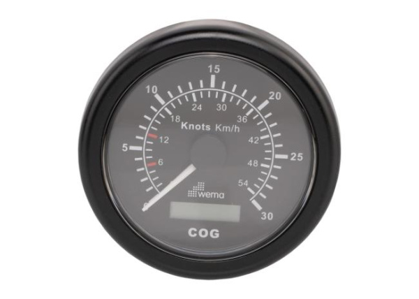 WEMA GPS Speedometer / black / 30 knots 21352120 от прозводителя WEMA