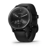 Garmin Vivomove Sport - 40 мм | Black Case and Silicone Band with Slate Accents