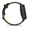 Garmin Forerunner 265s - 42 мм | Black Bezel and Case with Black/Amp Yellow Silicone Band