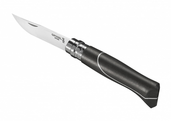 Нож Opinel №8 Ellipse, рукоять африканское дерево с алюминиевой вставкой, футляр, 002347 002347 от прозводителя Opinel