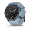 Garmin Descent Mk2S - 43 мм | Mineral Blue with Sea Foam Silicone Band
