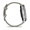 Garmin Venu 4 - 45 мм | Silver with Silver Grey Silicone Band