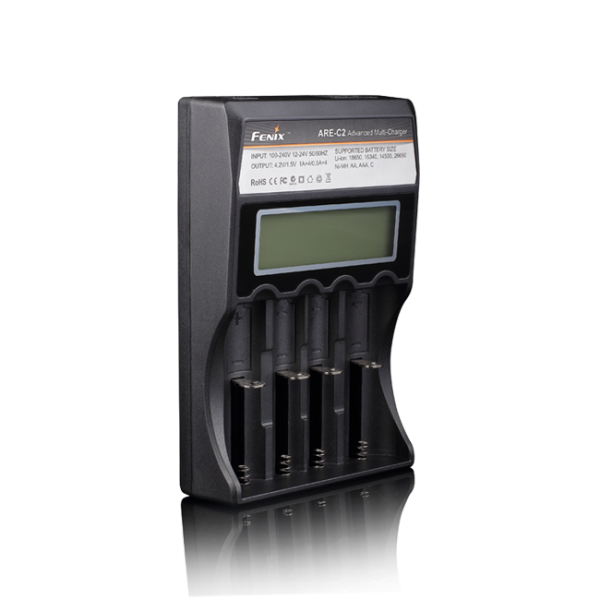 Зарядное устройство Fenix Charger ARE-C2 (18650, 16340, 14500, 26650, AA, ААА, С) ARE-C2 от прозводителя Fenix