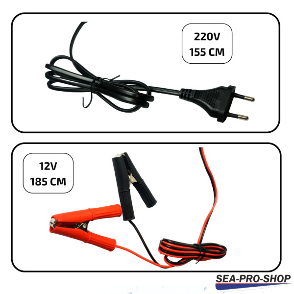 Зарядное устройство LiFePO4 12V 10A SEA-PRO 88787 от прозводителя SEA-PRO