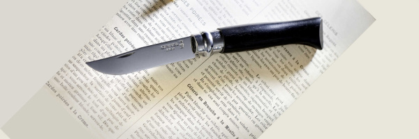 Нож Opinel №8, нержавеющая сталь, рукоять эбеновое дерево, подарочная упаковка, 001352 001352 от прозводителя Opinel
